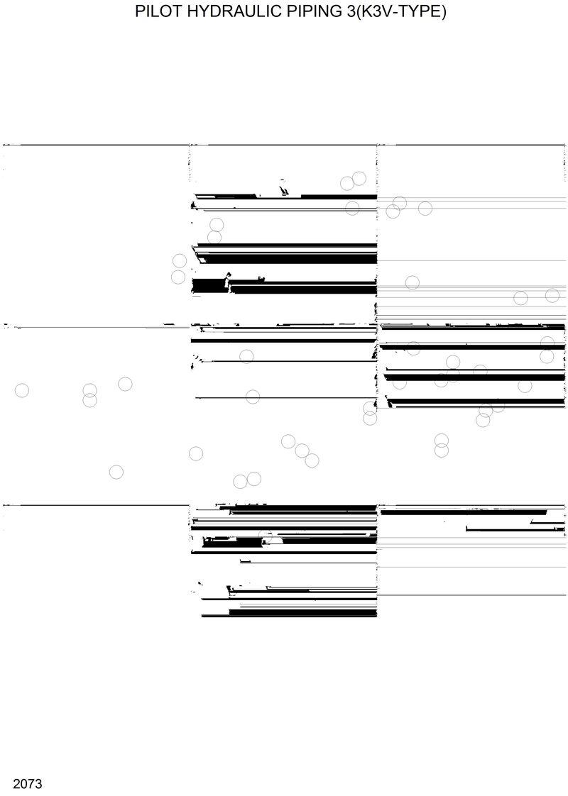 Схема запчастей Hyundai R280LC - PILOT HYDRAULIC PIPING 3(K3V-TYPE) 