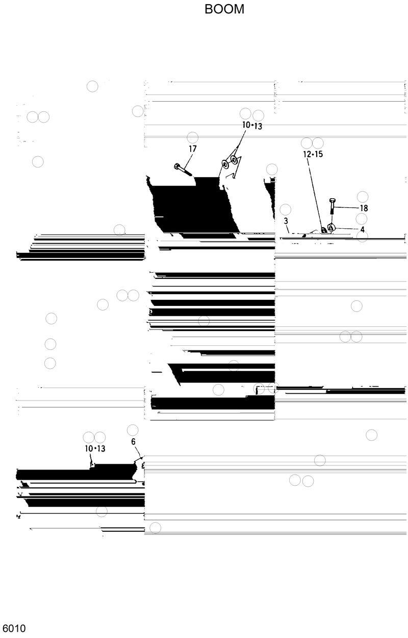 Схема запчастей Hyundai R280LC - BOOM 