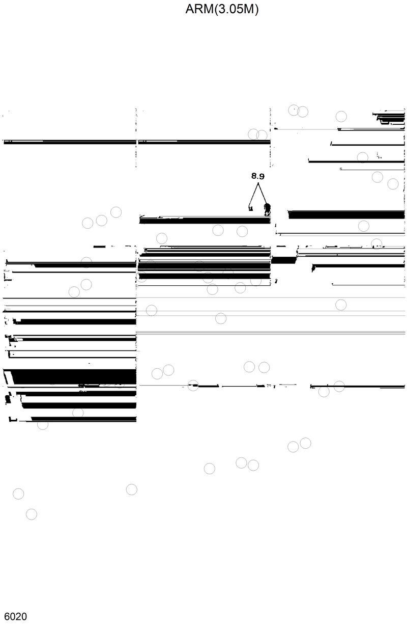 Схема запчастей Hyundai R280LC - ARM(3.05M) 