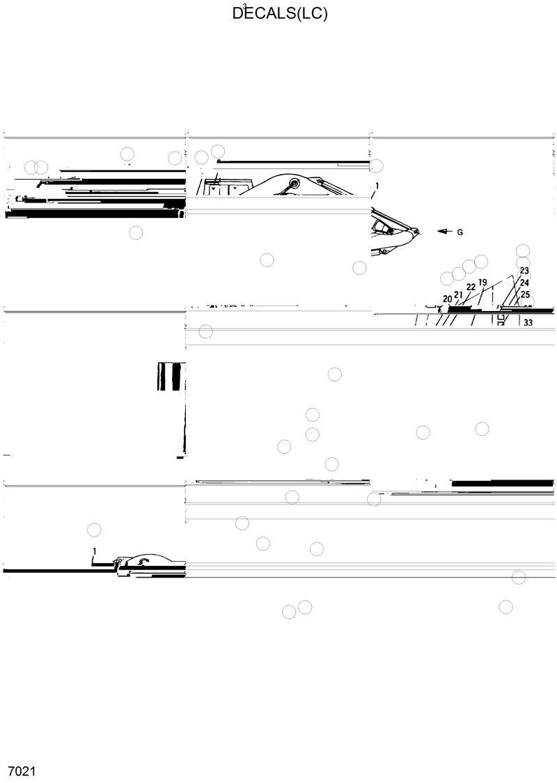 Схема запчастей Hyundai R280LC - DECALS(LC) 