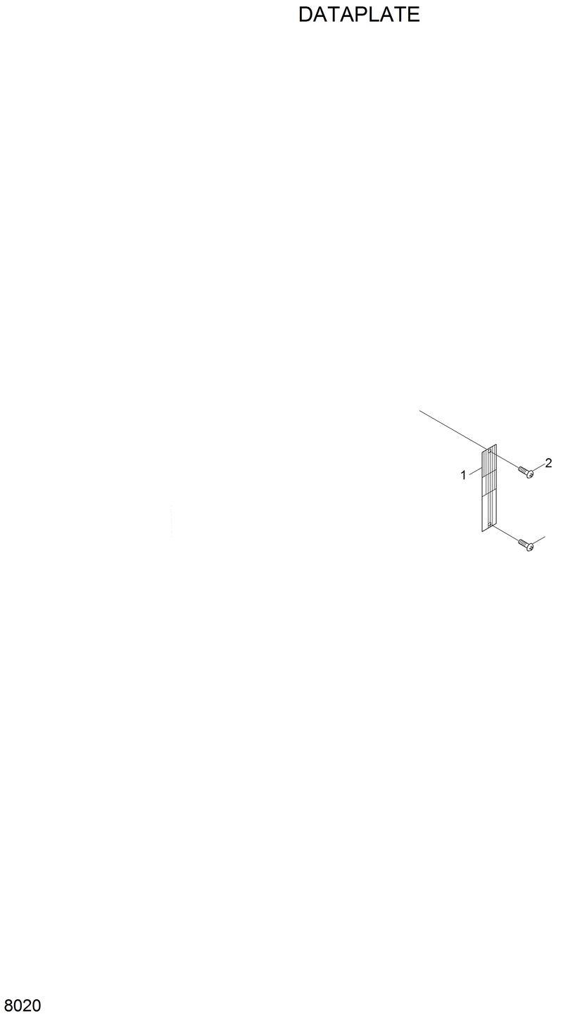 Схема запчастей Hyundai R280LC - DATA PLATE 