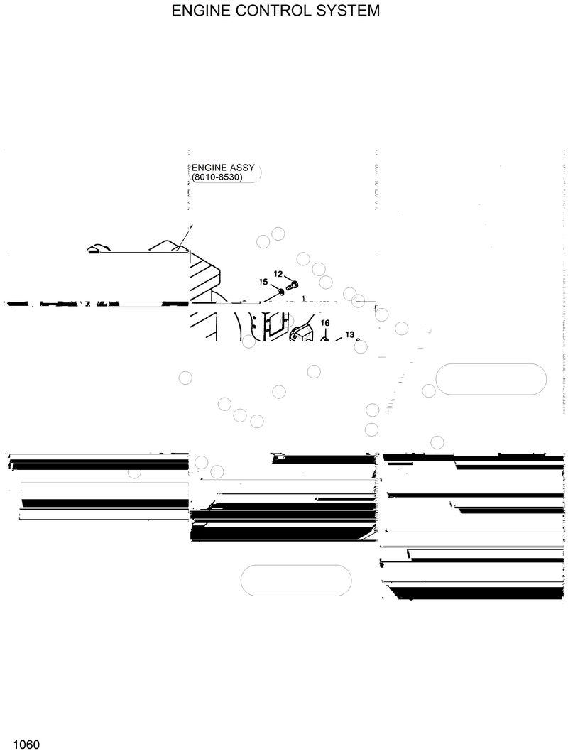 Схема запчастей Hyundai R290LC - ENGINE CONTROL SYSTEM 