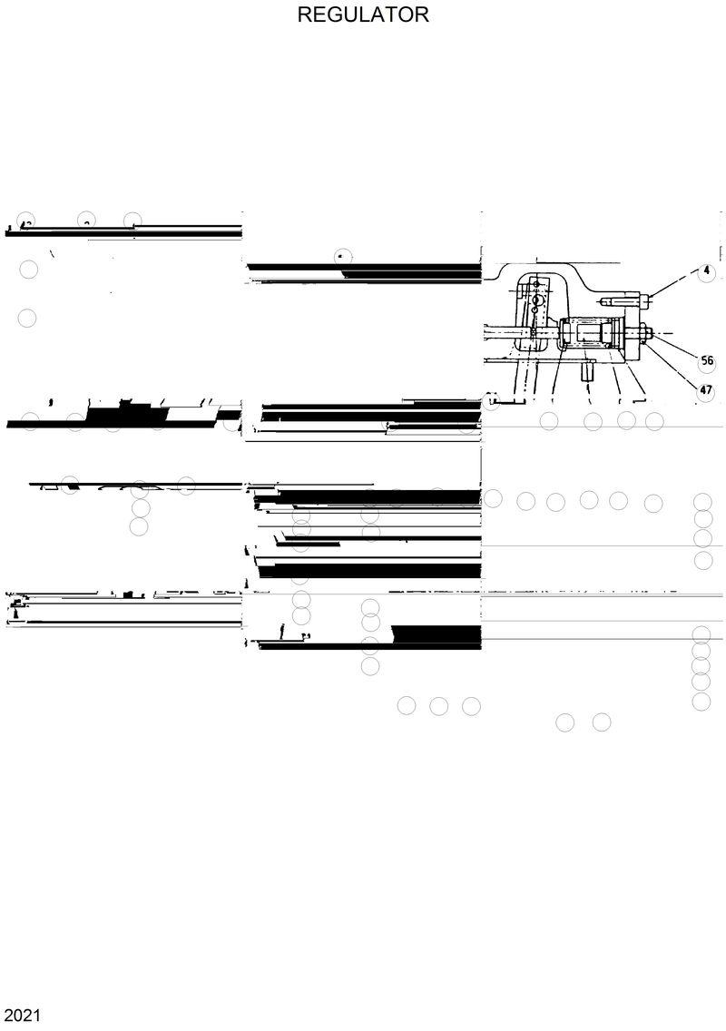 Схема запчастей Hyundai R290LC - REGULATOR 