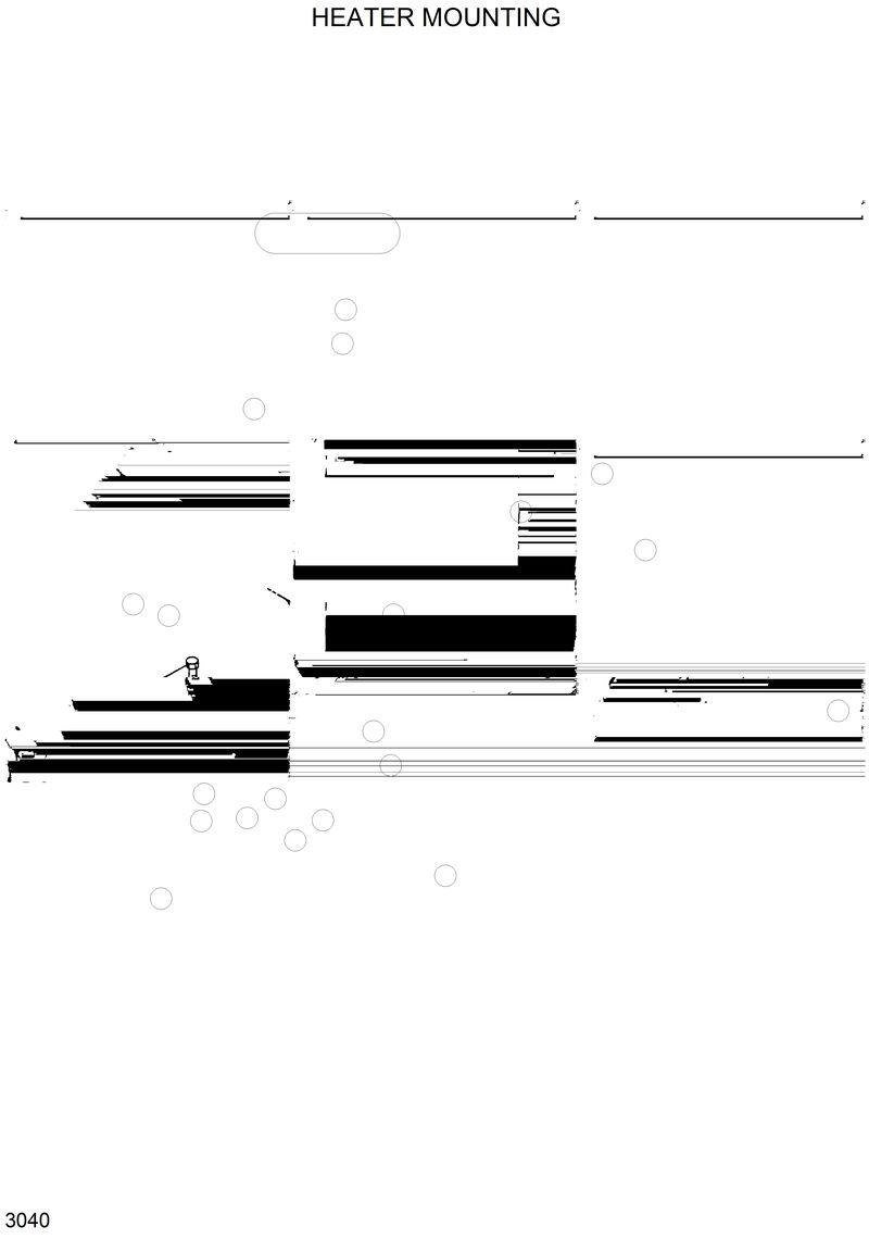 Схема запчастей Hyundai R290LC - HEATER MOUNTING 
