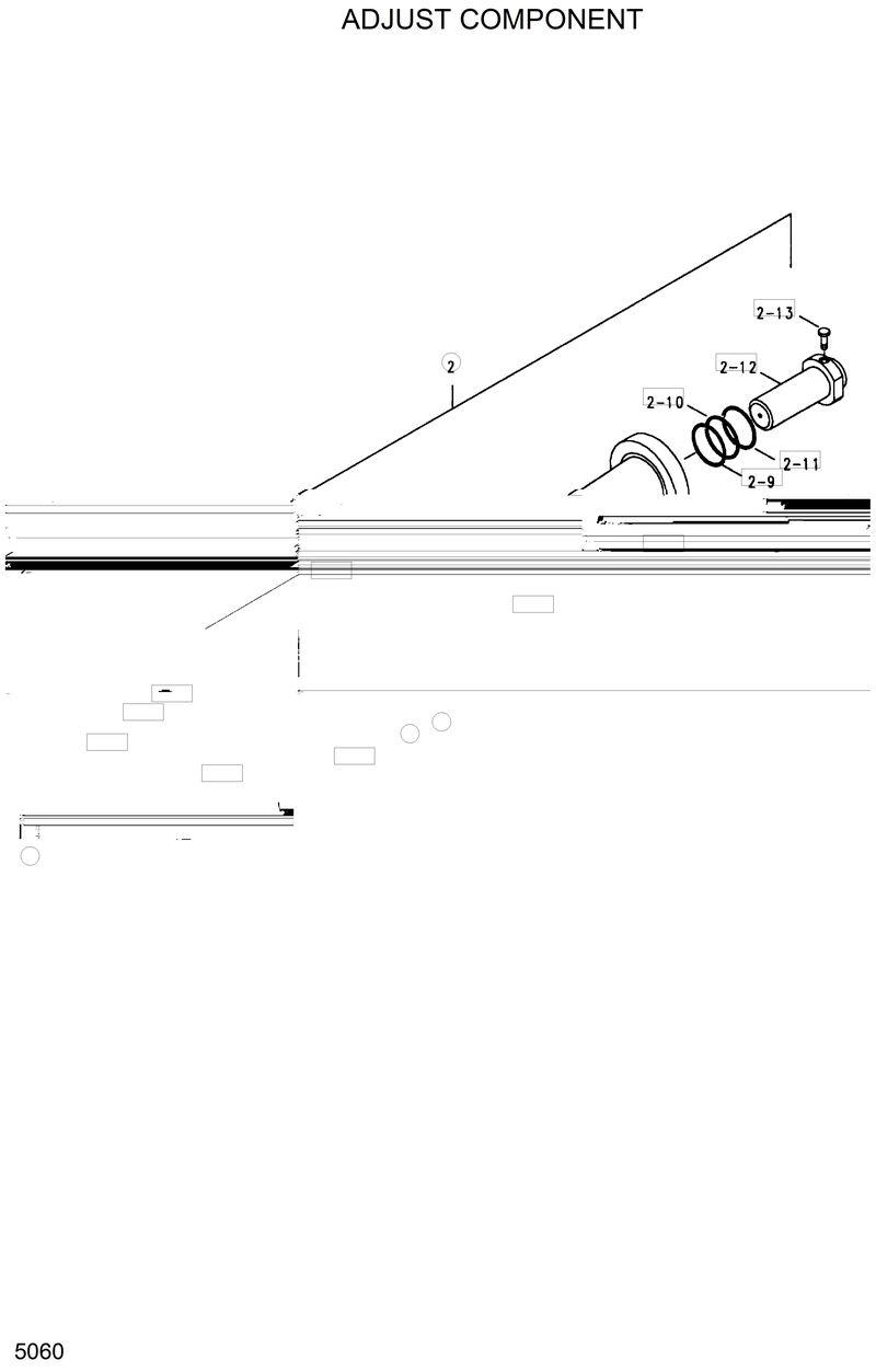 Схема запчастей Hyundai R290LC - ADJUST COMPONENT 