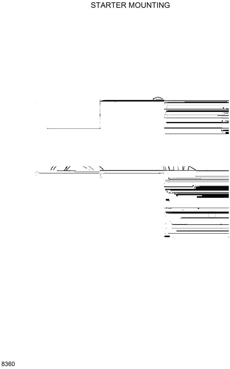 Схема запчастей Hyundai R320LC - STARTER MOUNTING 