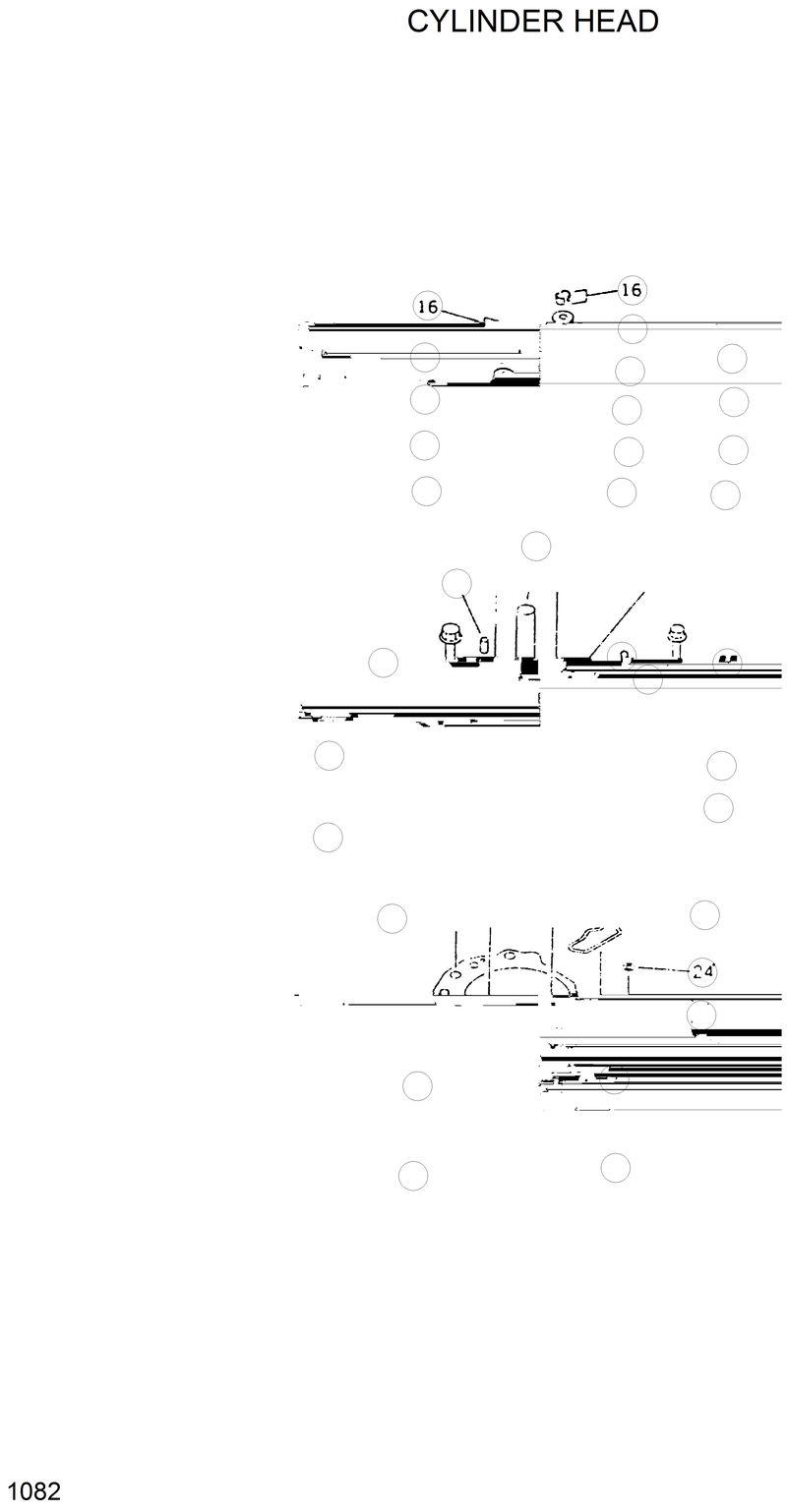 Схема запчастей Hyundai R420 - CYLINDER HEAD 