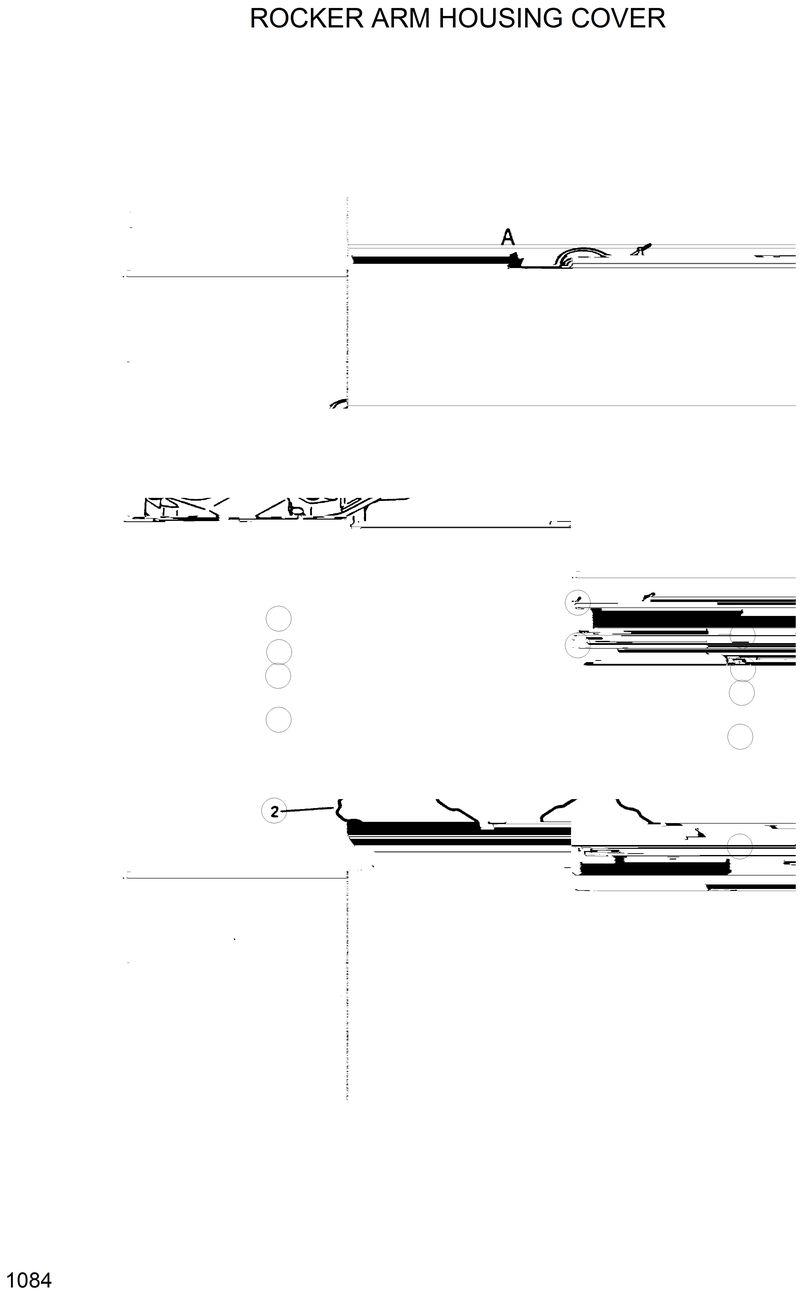 Схема запчастей Hyundai R420 - ROCKER ARM HOUSING COVER 