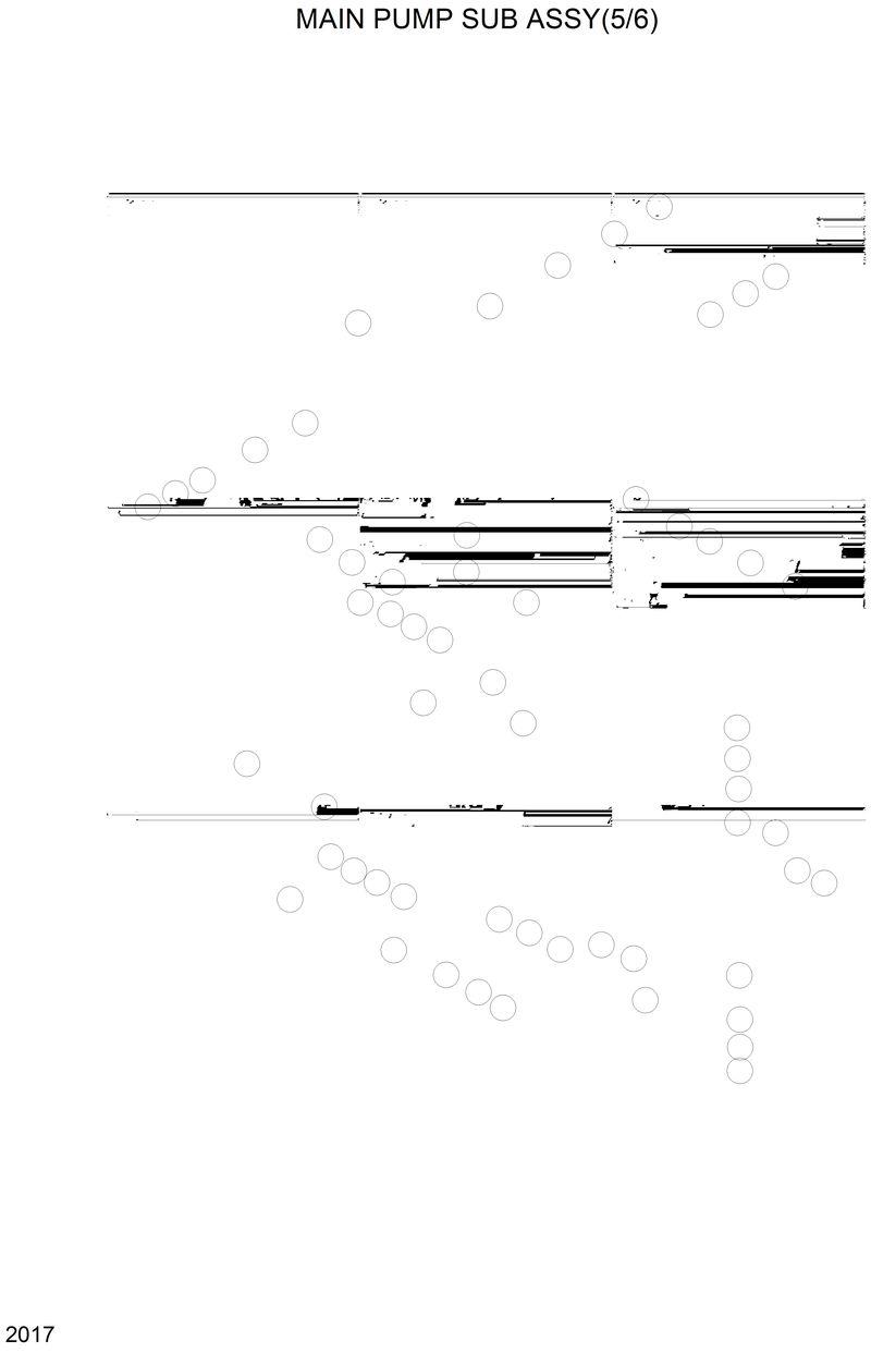 Схема запчастей Hyundai R420 - MAIN PUMP SUB ASSY(5/6) 