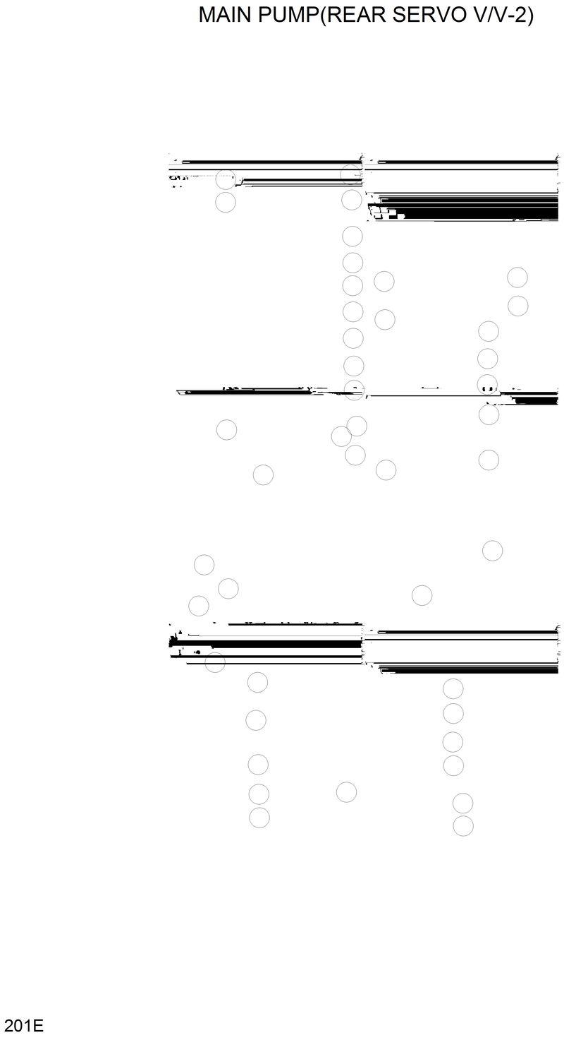 Схема запчастей Hyundai R420 - MAIN PUMP(REAR SERVO V/V-2) 