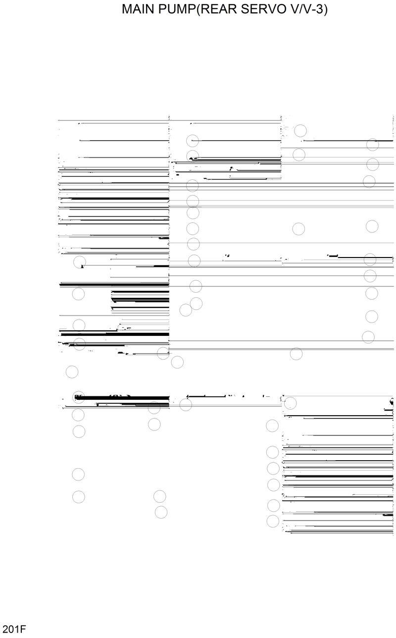 Схема запчастей Hyundai R420 - MAIN PUMP(REAR SERVO V/V-3) 