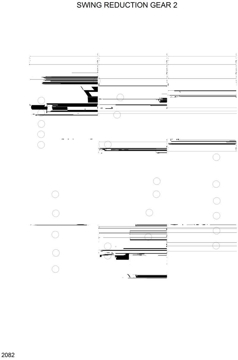 Схема запчастей Hyundai R420 - SWING REDUCTION GEAR 2 