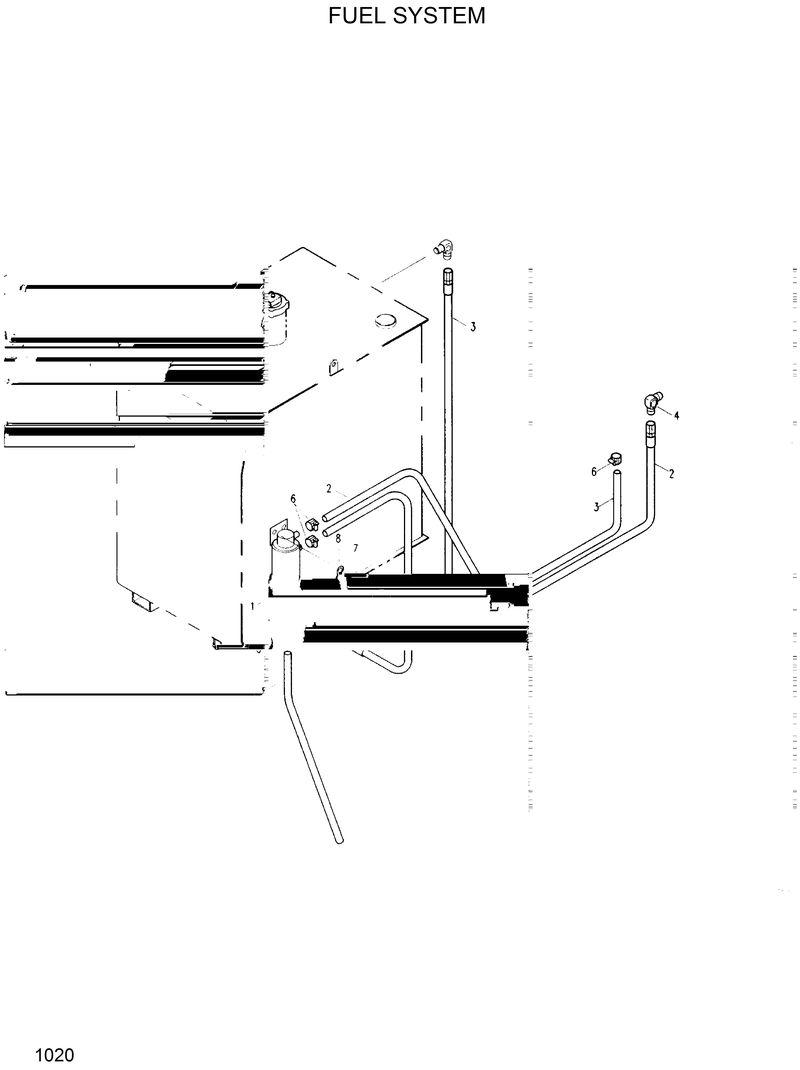 Схема запчастей Hyundai R130W - FUEL SYSTEM 