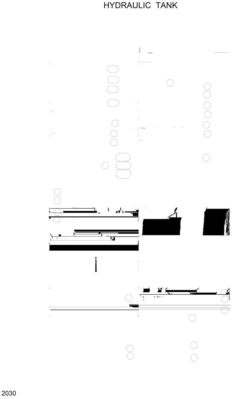 Схема запчастей Hyundai R130W - HYDRAULIC TANK 