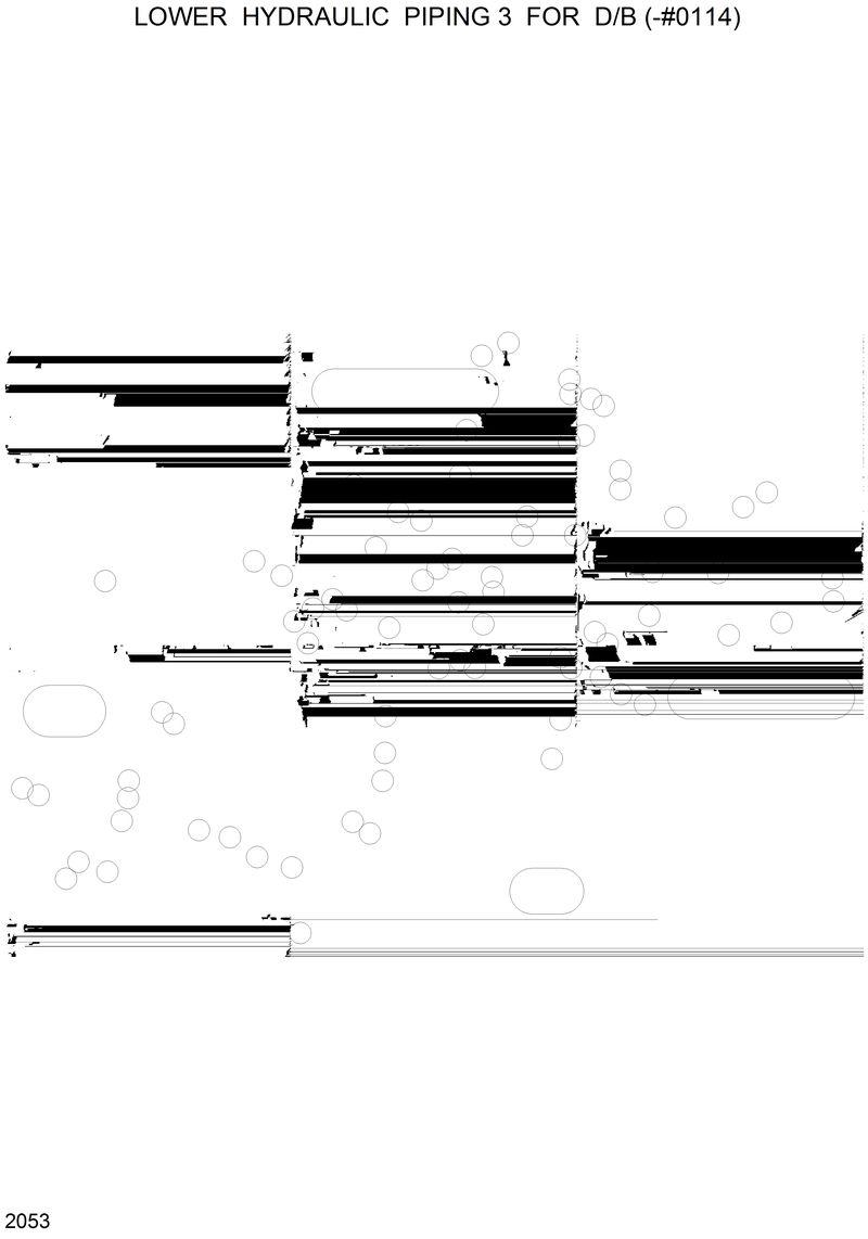 Схема запчастей Hyundai R130W - LOWER HYDRAULIC PIPING 4 FOR D/B(-#0114) 