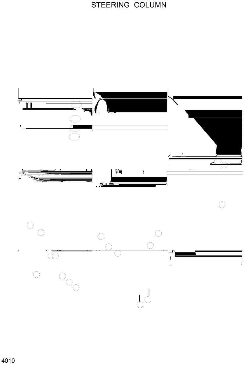 Схема запчастей Hyundai R130W - STEERING COLUMN 