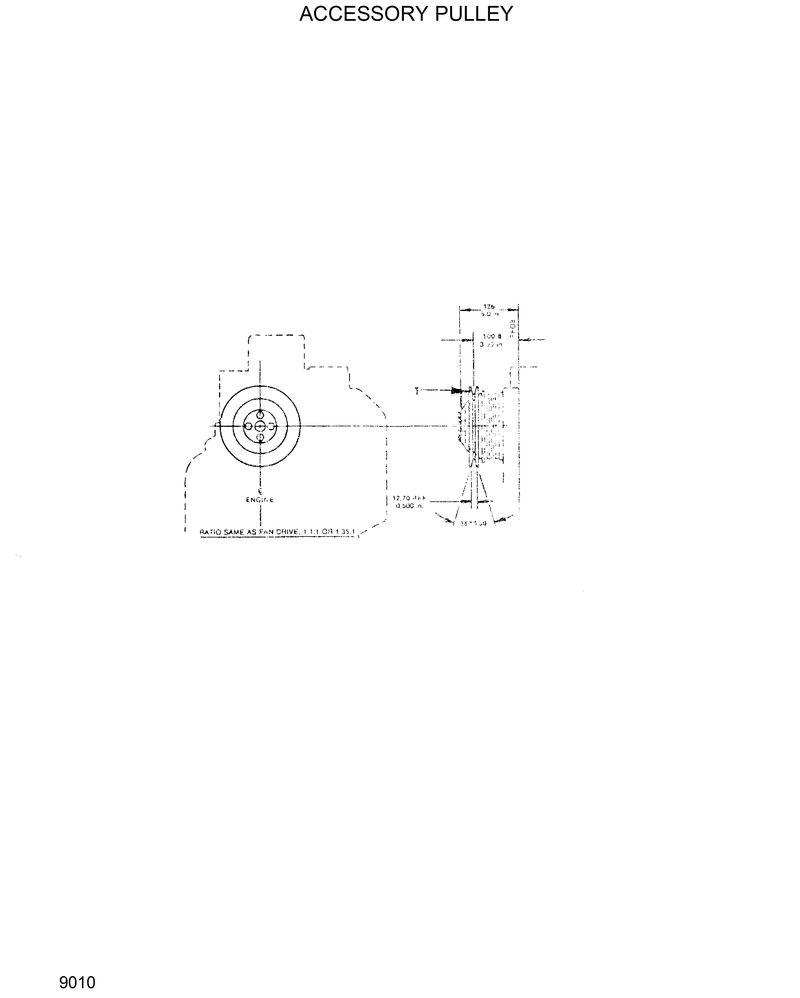 Схема запчастей Hyundai R130W - ACCESSORY PULLEY 