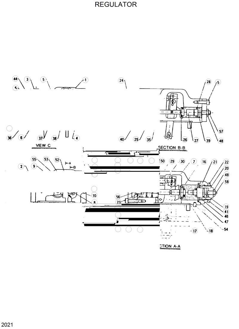 Схема запчастей Hyundai R200W2 - REGULATOR 