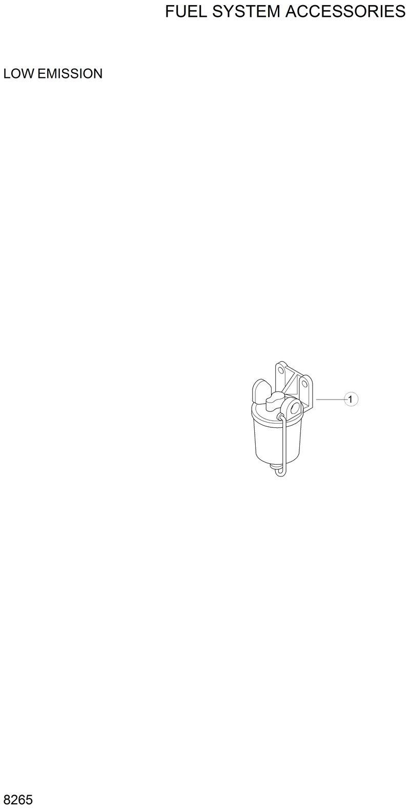 Схема запчастей Hyundai R210LC3LL - FUEL SYSTEM ACCESSORIES 