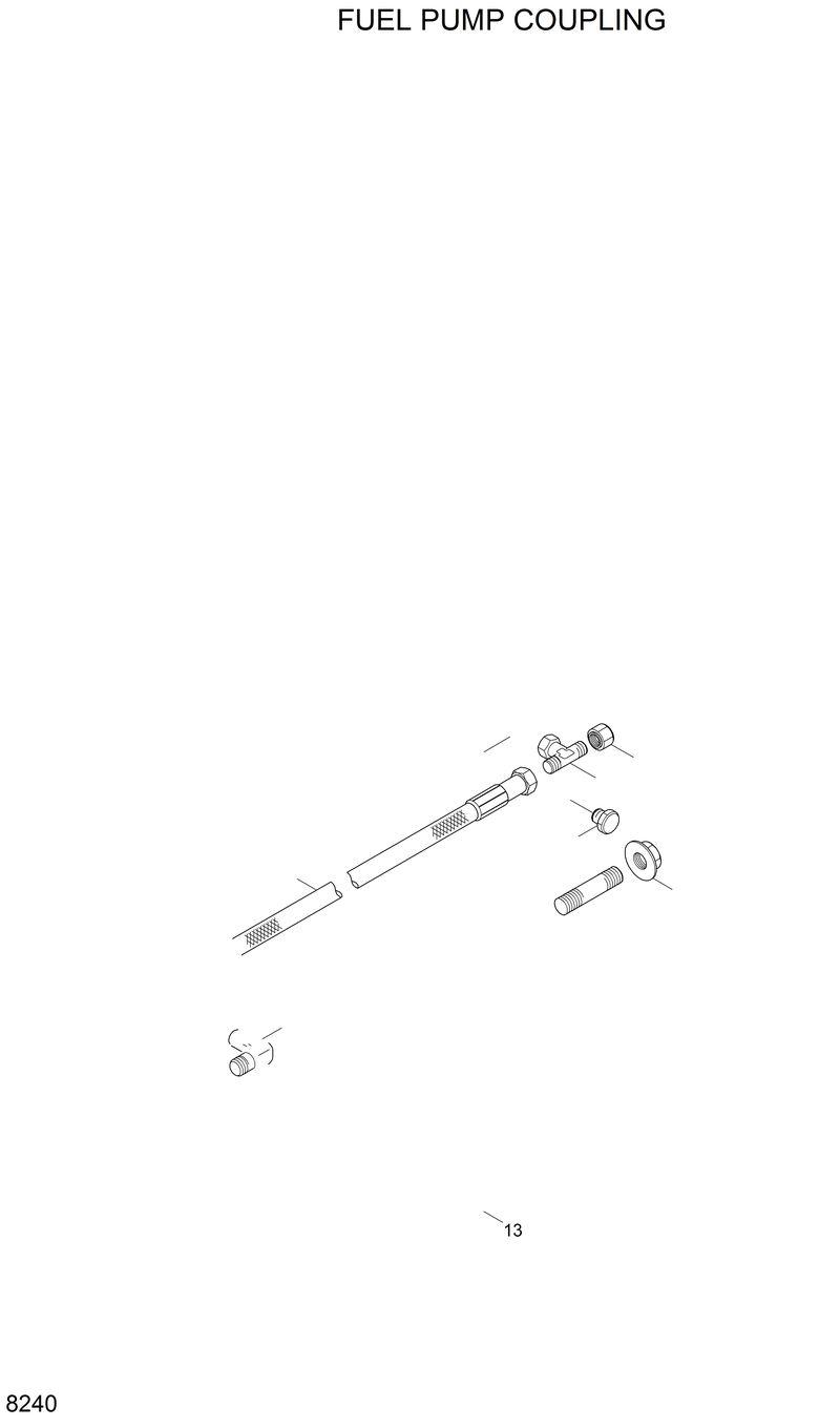 Схема запчастей Hyundai HL17C - FUEL PUMP COUPLING 