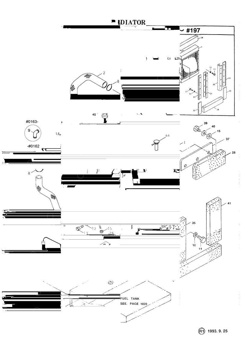 Схема запчастей Hyundai HL25C - RADIATOR 