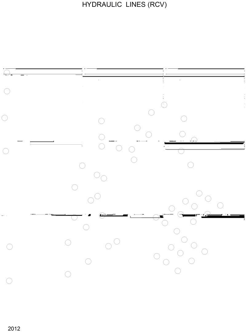 Схема запчастей Hyundai HL25C - HYDRAULIC LINES(RCV) 