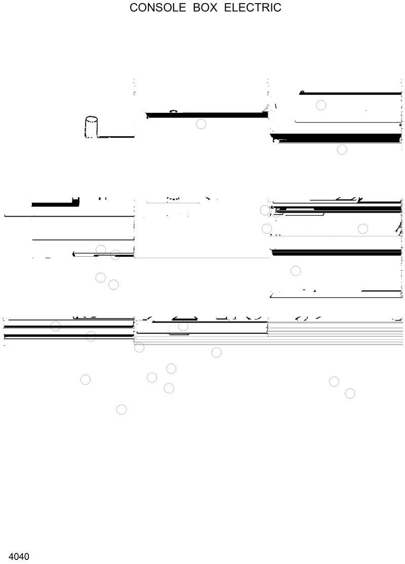 Схема запчастей Hyundai HL25C - CONSOLE BOX ELECTRIC 