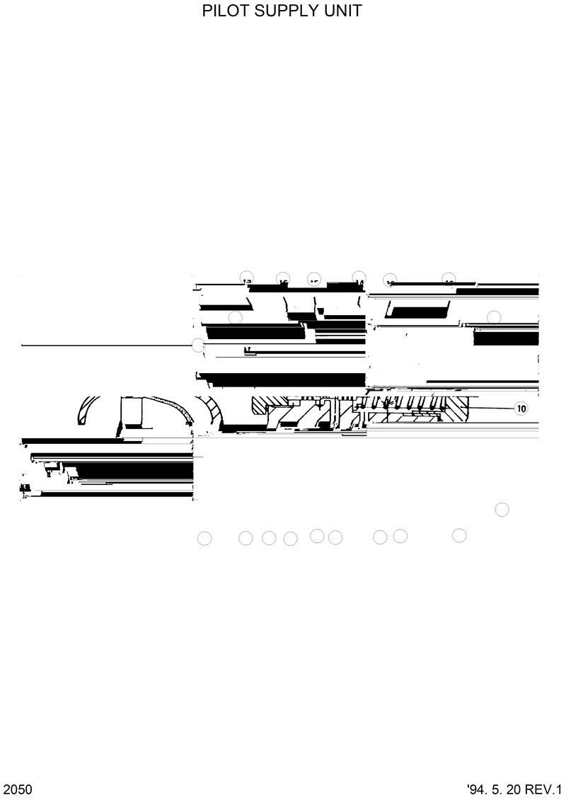 Схема запчастей Hyundai HL35C - PILOT SUPPLY UNIT 