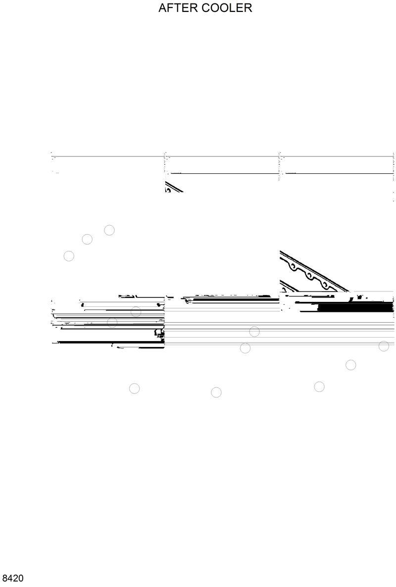 Схема запчастей Hyundai HL35C - AFTER COOLER 