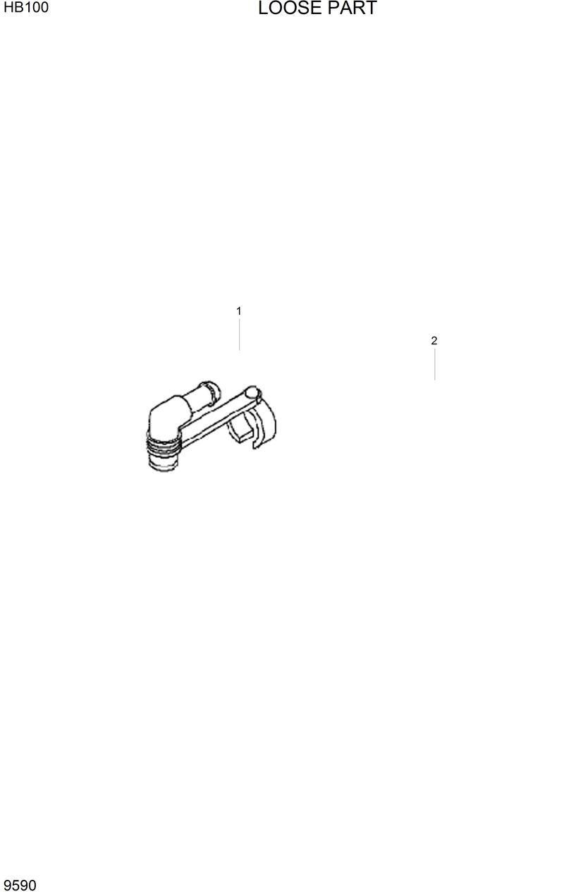 Схема запчастей Hyundai HB100 - LOOSE PART 