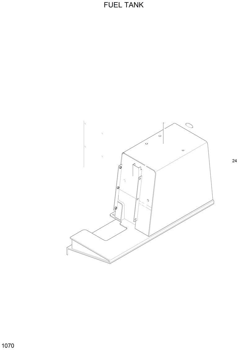 Схема запчастей Hyundai H70 - FUEL TANK 