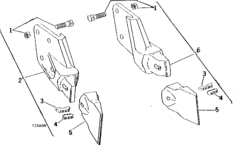 Схема запчастей John Deere 90 - 27 - TRENCHER TYPE SIDE BASE 65 - BOOM, DIPPERSTICK, BUCKETS AND CYLINDERS