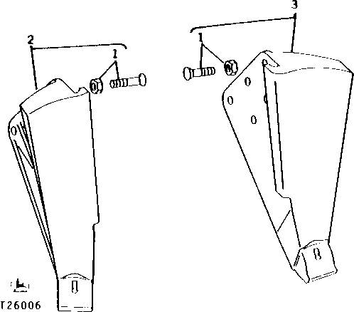 Схема запчастей John Deere 90 - 28 - SHOE TYPE SIDE BASE 65 - BOOM, DIPPERSTICK, BUCKETS AND CYLINDERS