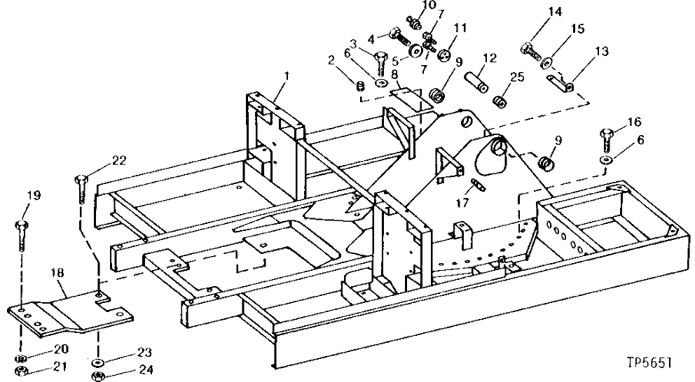 Схема запчастей John Deere 90B - 2 - MAIN FRAME 40 - MAIN FRAME AND UNDERCARRIAGE