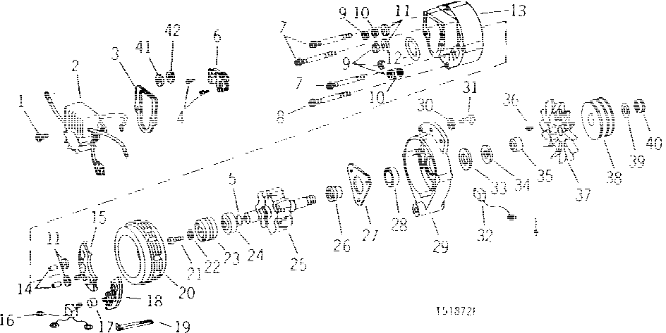 Схема запчастей John Deere 90B - 8 - ALTERNATOR (62 AMPERE) 85 - ALTERNATOR, STARTING MOTOR, REGULATOR AND BATTERIES