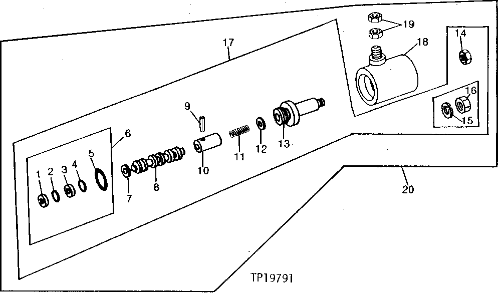 Схема запчастей John Deere 90 - 16 - SOLENOID VALVE 260 - AXLES AND SUSPENSION SYSTEMS 2