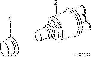 Схема запчастей John Deere 90 - 7 - STARTER, FLUID STARTING AID AND HORN SWITCH 1674 - ELECTRICAL SYSTEMS 16