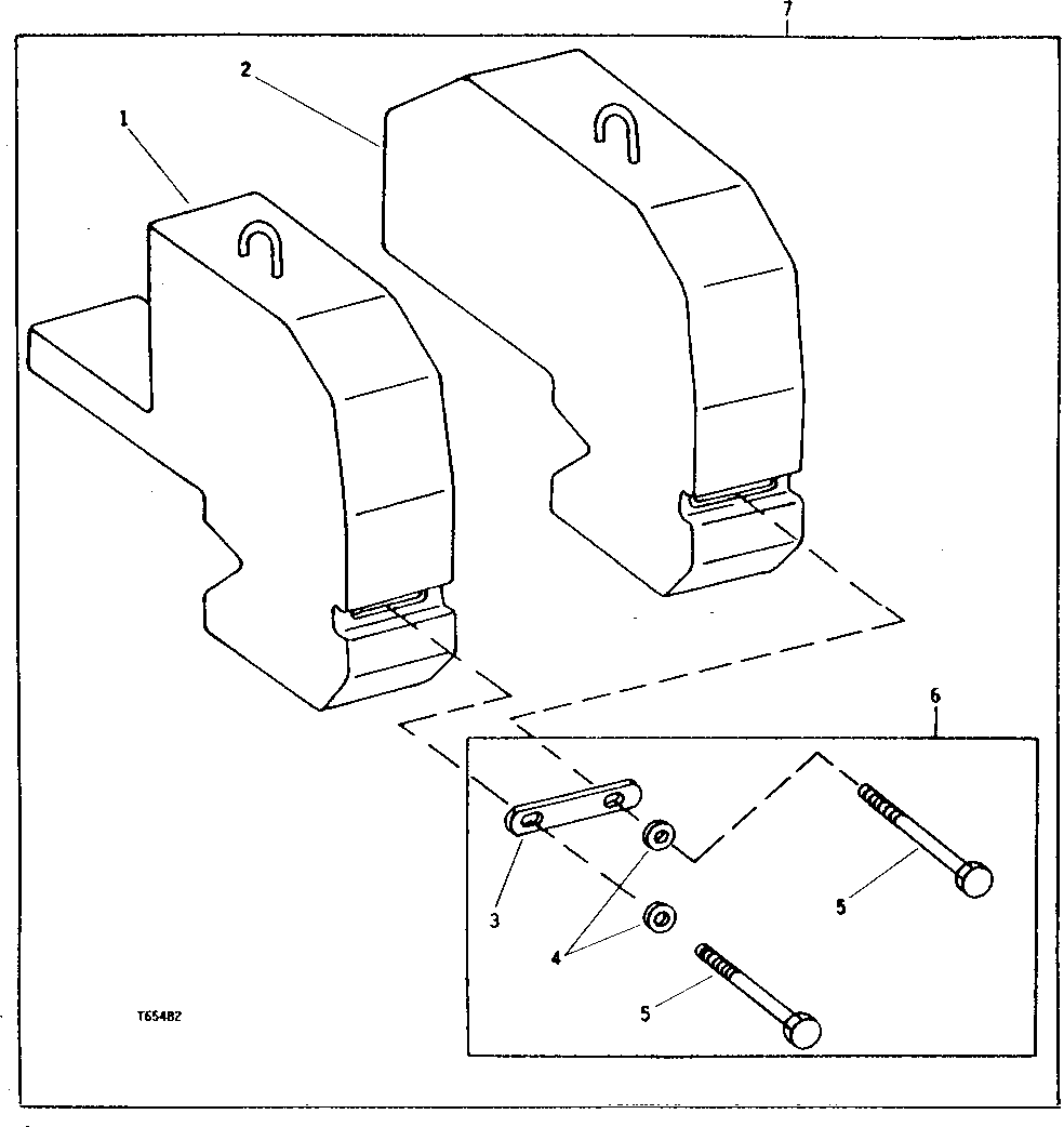 Схема запчастей John Deere 90 - 4 - COUNTERWEIGHT 1749 - FRAME, CHASSIS, OR SUPPORTING STRUCTURE 17