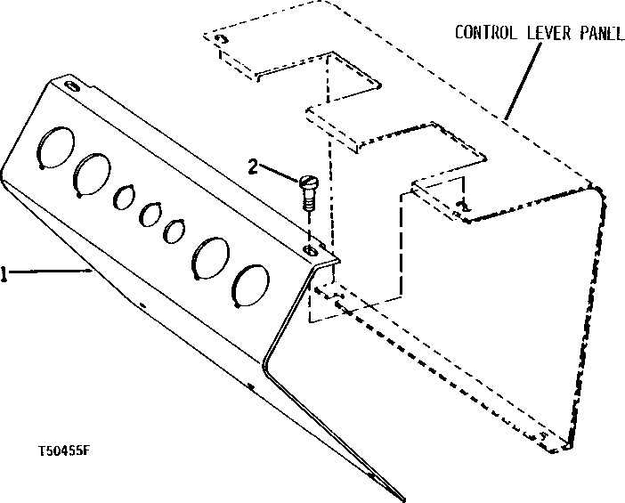 Схема запчастей John Deere 90 - 10 - GAUGE PANEL 1810 - OPERATORS STATION 18