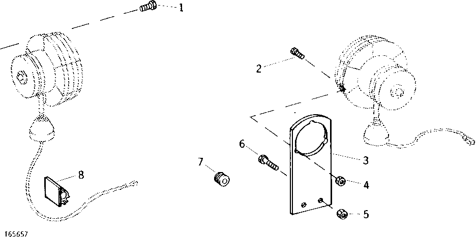 Схема запчастей John Deere 90 - 19 - CAB CIRCULATING FAN MOUNTING 1810 - OPERATORS STATION 18