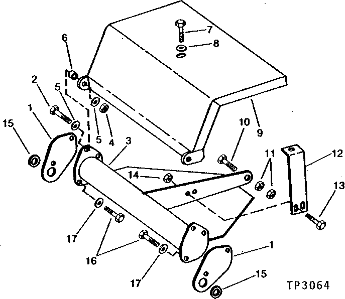 Схема запчастей John Deere 90 - 2 - UNDERCARRIAGE SHIELD 1913 - SHEET METAL AND STYLING 19