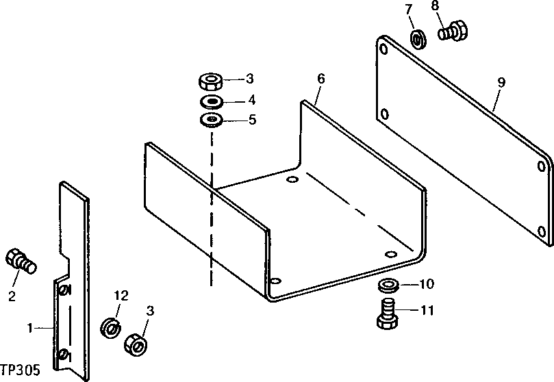 Схема запчастей John Deere 90 - 5 - ENGINE ROTARY MANIFOLD AND VALVE SPOOL SHIELDS 1913 - SHEET METAL AND STYLING 19