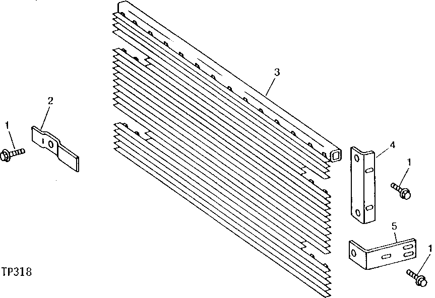 Схема запчастей John Deere 90 - 1 - GRILLE 1921 - SHEET METAL AND STYLING 19