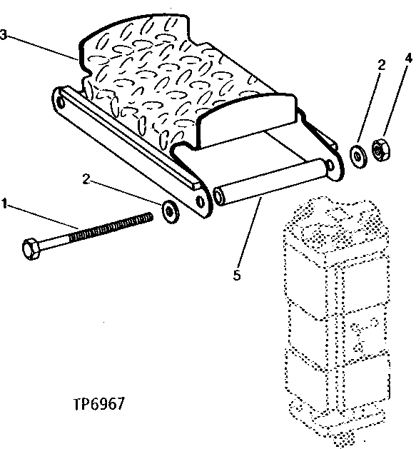 Схема запчастей John Deere 90 - 2 - SWING MOTOR STEP 1822 - OPERATORS STATION 18