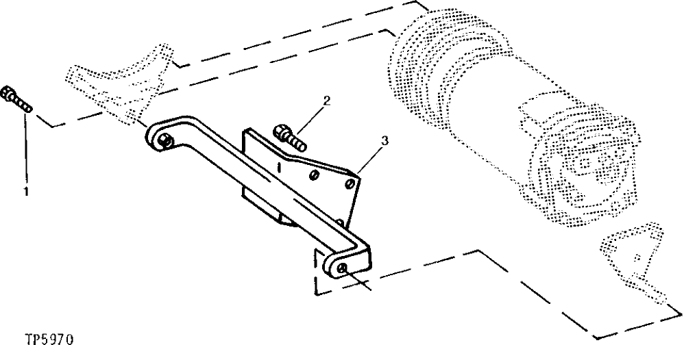 Схема запчастей John Deere 90 - 11 - COMPRESSOR MOUNTING BRACKETS 1830 - OPERATORS STATION 18