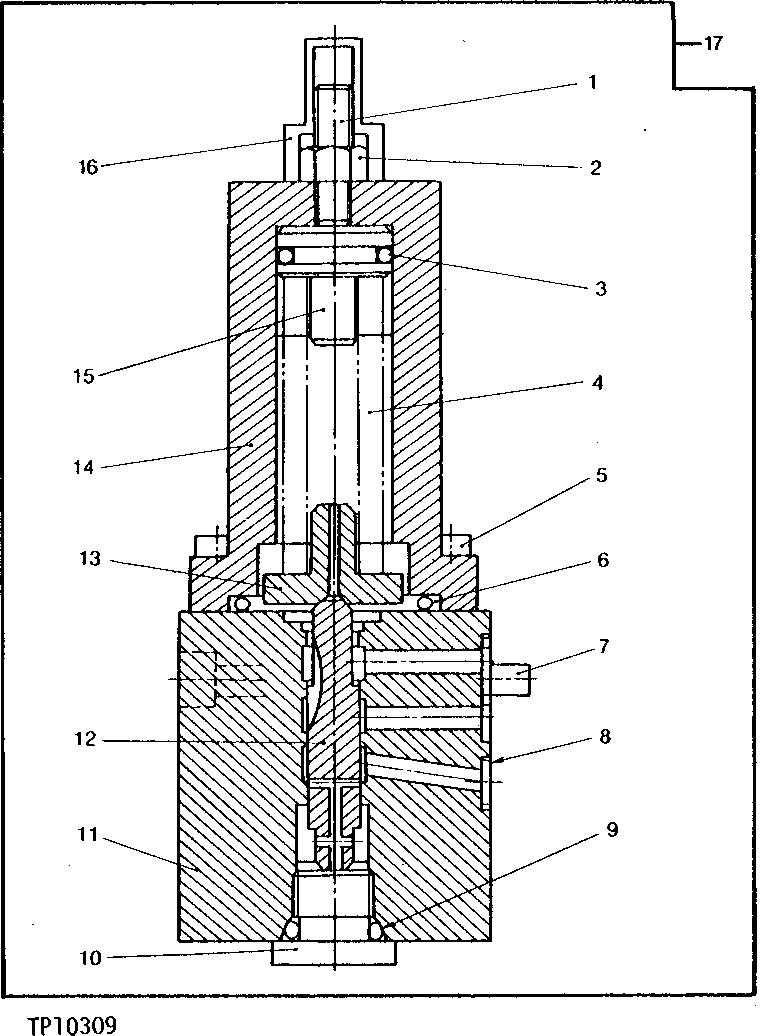 Схема запчастей John Deere 90 - 23A - THROTTLE VALVE (MAIN HYDRAULIC PUMP COVER) 2160 - MAIN HYDRAULIC SYSTEM 21