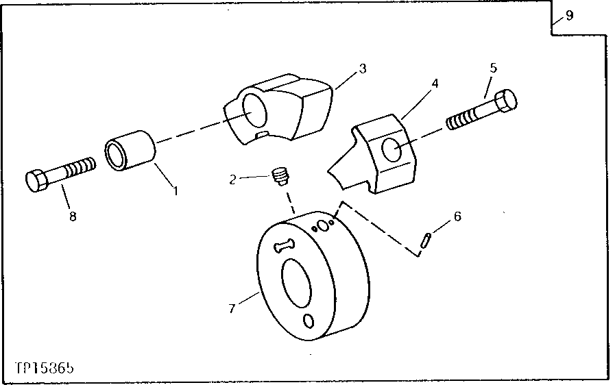 Схема запчастей John Deere 90 - 13 - MAIN HYDRAULIC PUMP COUPLING 2160 - MAIN HYDRAULIC SYSTEM 21