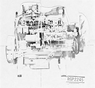 Схема запчастей John Deere 90 - 13 - REPLACEMENT ENGINE 404 - ENGINE 4