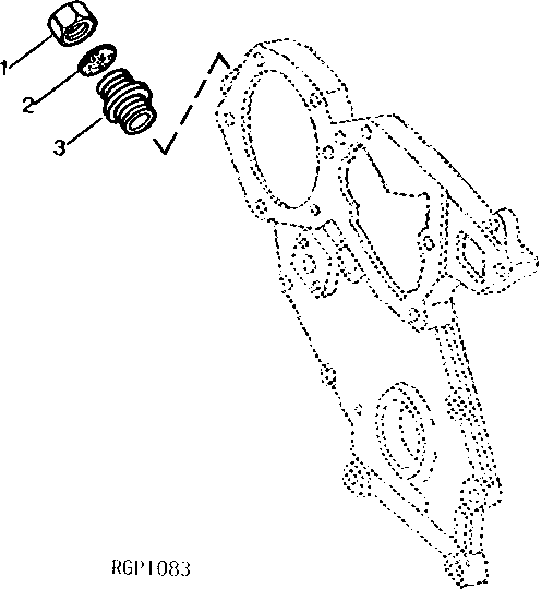 Схема запчастей John Deere 90 - 20 - ENGINE OIL FILLER 407 - ENGINE 4