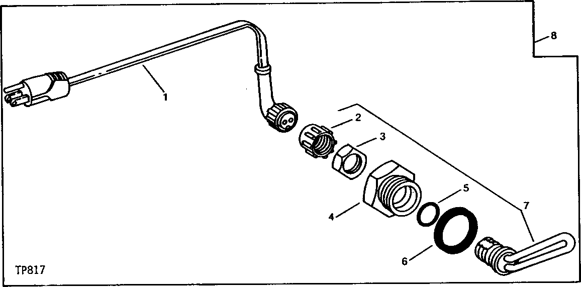 Схема запчастей John Deere 90C - 2 - ENGINE COOLANT HEATER 505 - ENGINE AUXILIARY SYSTEMS 5